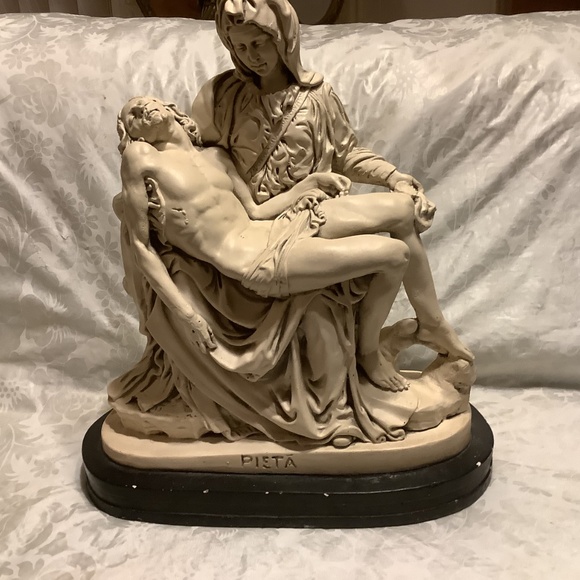 Pieta statue Jesus Christ+Mary sculpture blessed Virgin mother statue figurine - Picture 13 of 13